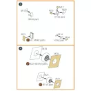 Clear Prop Accessories Mirage 2000C painting mask for Modelsvit kit 72073 1:72 (CPA72066)