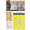 Clear Prop Accessories Hawk H-75 M/N/O painting mask for CP kits CP72021/CP72022/CP72029 1:72 (CPA72067)