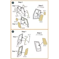   Clear Prop Accessories UH-2C SEASPRITE for CP kit painting mask 1:72 (CPA72069)