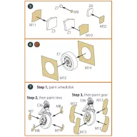   Clear Prop Accessories UH-2C SEASPRITE for CP kit painting mask 1:72 (CPA72069)