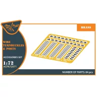   Clear Prop Accessories Wire Turnbuckles and ports PE set for CP kits DH.9a/R-1/MR-1 1:72 (CPA72071)