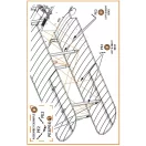 Clear Prop Accessories Wire Turnbuckles and ports PE set for CP kits DH.9a/R-1/MR-1 1:72 (CPA72071)
