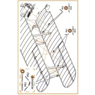   Clear Prop Accessories Wire Turnbuckles and ports PE set for CP kits DH.9a/R-1/MR-1 1:72 (CPA72071)