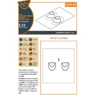   Clear Prop Accessories I-16 vacuum formed canopy (late version) for CP kit 1:72 (CPA72073)