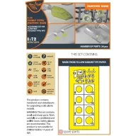   Clear Prop Accessories I-16 (early version) painting mask for CP kit 1:72 (CPA72074)