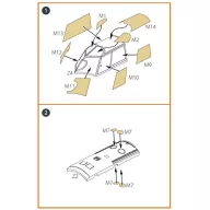   Clear Prop Accessories I-16 (early version) painting mask for CP kit 1:72 (CPA72074)
