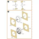 Clear Prop Accessories I-16 (early version) painting mask for CP kit 1:72 (CPA72074)