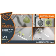   Clear Prop Accessories I-16 (late version) painting mask for CP kit 1:72 (CPA72075)