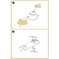   Clear Prop Accessories I-16 (late version) painting mask for CP kit 1:72 (CPA72075)