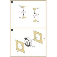  Clear Prop Accessories I-16 (late version) painting mask for CP kit 1:72 (CPA72075)