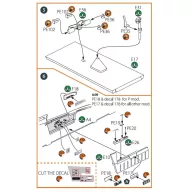   Clear Prop Accessories MiG-23ML, MLD, P, MLAE PE set for CP kits 1:72 (CPA72076)