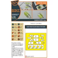   Clear Prop Accessories MiG-23ML, MLD, P, MLAE painting mask for CP kits 1:72 (CPA72077)