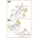 Clear Prop Accessories MiG-23ML, MLD, P, MLAE painting mask for CP kits 1:72 (CPA72077)