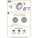 Clear Prop Accessories MiG-23ML, MLD, P, MLAE wheel set 1:72 (CPA72079)