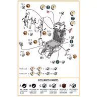   Clear Prop Accessories KM-1M Ejection seat for CP kits and other 1:72 (CPA72082)