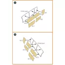 Clear Prop Accessories OV-10 A/D Bronko double-sided painting mask for ICM kits 1:72 (CPA72083)