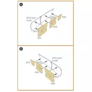 Clear Prop Accessories OV-10 A/D Bronko double-sided painting mask for ICM kits 1:72 (CPA72083)