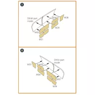   Clear Prop Accessories OV-10 A/D Bronko double-sided painting mask for ICM kits 1:72 (CPA72083)