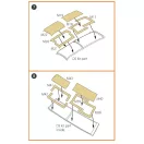 Clear Prop Accessories OV-10 A/D Bronko double-sided painting mask for ICM kits 1:72 (CPA72083)