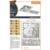   Clear Prop Accessories I-16 type 5 PE set for CP kits 1:72 (CPA72084)