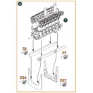 Clear Prop Accessories Liberty L-12 engine set 3D print 1:72 (CPA72086)