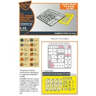   Clear Prop Accessories TB.2 PE parts and painting mask x2 set for CP kits 1:72 (CPA72087)