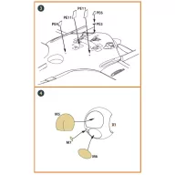   Clear Prop Accessories TB.2 PE parts and painting mask x2 set for CP kits 1:72 (CPA72087)