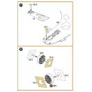 Clear Prop Accessories TB.2 PE parts and painting mask x2 set for CP kits 1:72 (CPA72087)