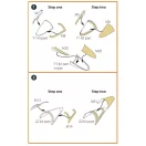 Clear Prop Accessories F-2A Fighter double-sided painting mask for Finemolds kits 1:72 (CPA72089)