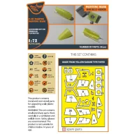   Clear Prop Accessories F-2B Fighter double-sided painting mask for Finemolds kits 1:72 (CPA72090)