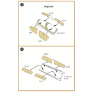 Clear Prop Accessories F-2B Fighter double-sided painting mask for Finemolds kits 1:72 (CPA72090)