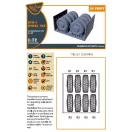Clear Prop Accessories BTR-4 Wheel set for IBG kits 1:72 (CPA72091)