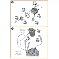   Clear Prop Accessories A5M Claude (all versions) resin engine set for CP kits CP72006/CP72008/CP72009/CP72010 upgrated 1:72 (CPA72094)