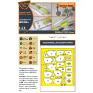   Clear Prop Accessories Mirage-2000N double-sided painting mask for Dream Model kits 1:72 (CPA72095)