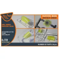   Clear Prop Accessories AMX Ghibli double-sided painting mask for Italeri kits 1:72 (CPA72097)