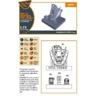   Clear Prop Accessories MiG-23 Instrument panel cover with gunsight for CP kits 1:72 (CPA72098)