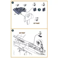   Clear Prop Accessories MiG-23 Instrument panel cover with gunsight for CP kits 1:72 (CPA72098)