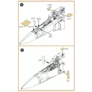 Clear Prop Accessories MiG-23ML, MLD, P, MLAE Exterior painting mask for CP kits 1:72 (CPA72099)