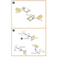   Clear Prop Accessories G.91R painting mask for MENG kits 1:72 (CPA72108)