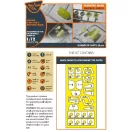 Clear Prop Accessories Jaguar A/GR.1/GR.3 painting mask for Italeri/Revell/Tamiya kits 1:72 (CPA72109)