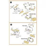   Clear Prop Accessories Jaguar A/GR.1/GR.3 painting mask for Italeri/Revell/Tamiya kits 1:72 (CPA72109)