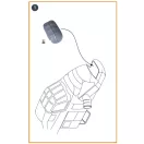 Clear Prop Accessories EMB-145 painting mask for A-model kits 1:72 (CPA72114)