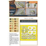   Clear Prop Accessories Me-410 B-1/U2/U4/R4 painting mask for Finemolds kits 1:72 (CPA72115)