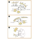 Clear Prop Accessories Me-410 B-1/U2/U4/R4 painting mask for Finemolds kits 1:72 (CPA72115)