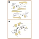 Clear Prop Accessories Me-410 B-1/U2/U4/R4 painting mask for Airfix kit 1:72 (CPA72116)