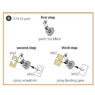   Clear Prop Accessories Me-410 B-1/U2/U4/R4 painting mask for Airfix kit 1:72 (CPA72116)
