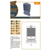   Clear Prop Accessories ZiS-5/5V/BZ39 Radiator for CP kits 1:72 (CPA72118)