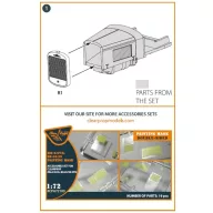   Clear Prop Accessories ZiS-5/5V/BZ39 Radiator for CP kits 1:72 (CPA72118)