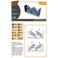   Clear Prop Accessories Me-410 B-1/U2/U4/R4 exhausts for Finemolds kits 1:72 (CPA72119)