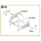 Clear Prop Accessories Me-410 B-1/U2/U4/R4 exhausts for Finemolds kits 1:72 (CPA72119)